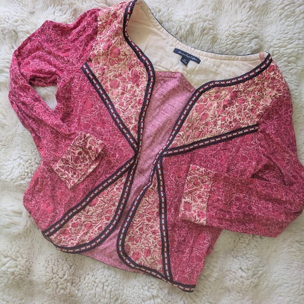 American eagle outfitters floral lightweight jacket - Picture 1 of 8